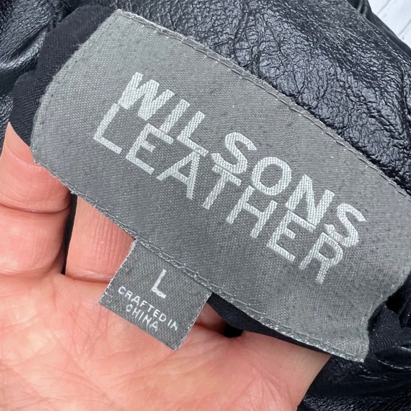 🚫SOLD! NWOT |•WILSONS LEATHER•| Plush Insulated Belted Hooded Jacket Coat Large - Picture 12 of 16
